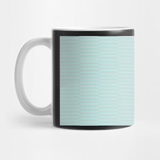 strips - blue and white. Mug